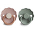 FRIGG Daisy Silicone Baby Pacifier | 2-Pack